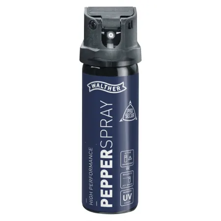 Pfefferspray Strahl mit UV Nanopartikel